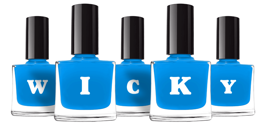 Wicky glossy logo