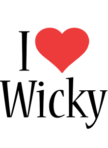 Wicky i-love logo