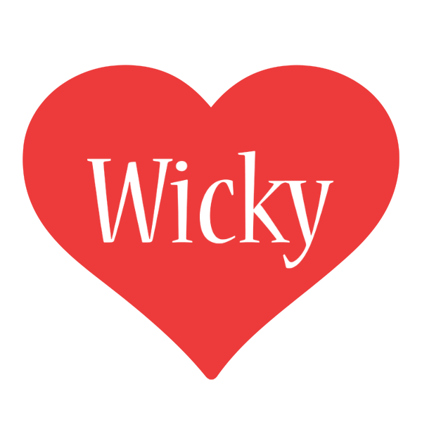 Wicky love logo