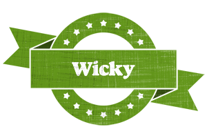 Wicky natural logo