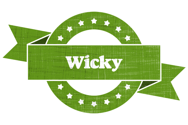 Wicky natural logo