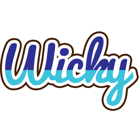 Wicky raining logo