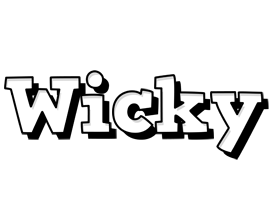 Wicky snowing logo