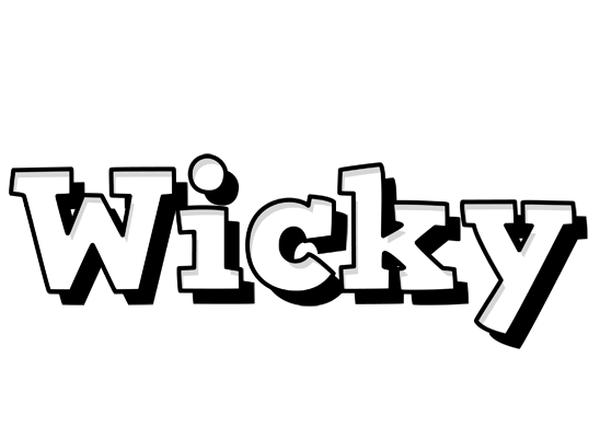 Wicky snowing logo
