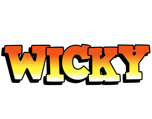 Wicky sunset logo