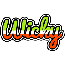 Wicky superfun logo