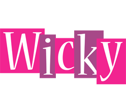 Wicky whine logo