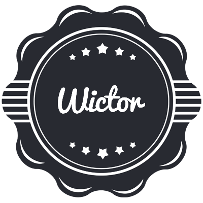 Wictor badge logo