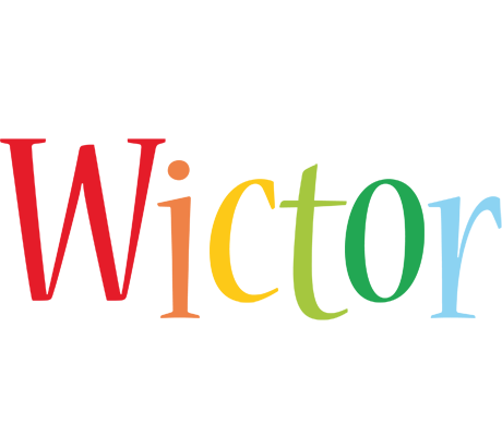 Wictor birthday logo