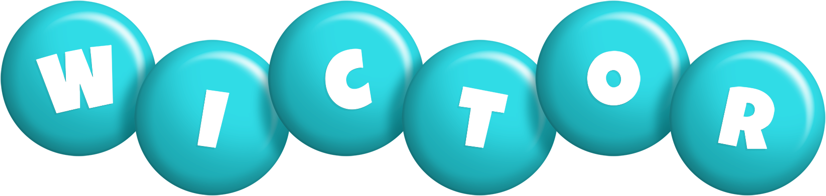 Wictor candy-azur logo