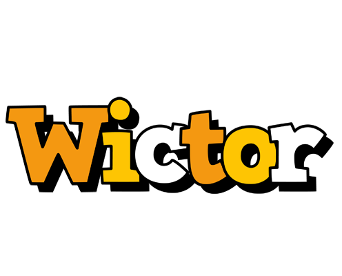 Wictor cartoon logo