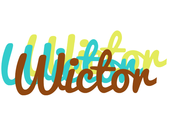 Wictor cupcake logo