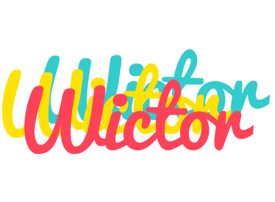 Wictor disco logo