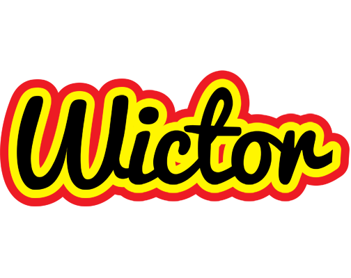 Wictor flaming logo