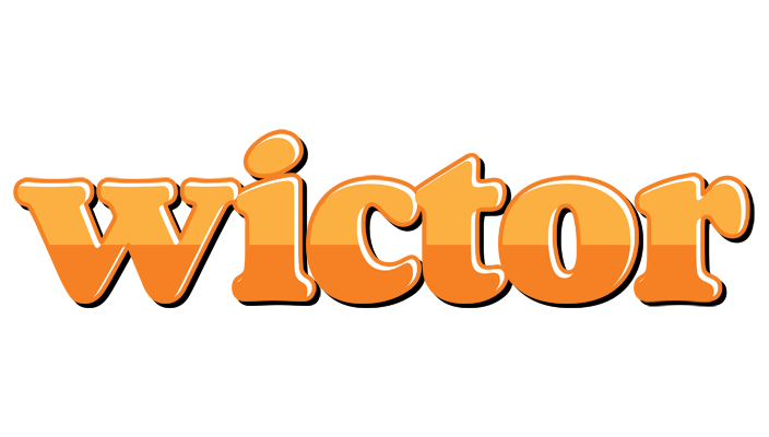 Wictor orange logo