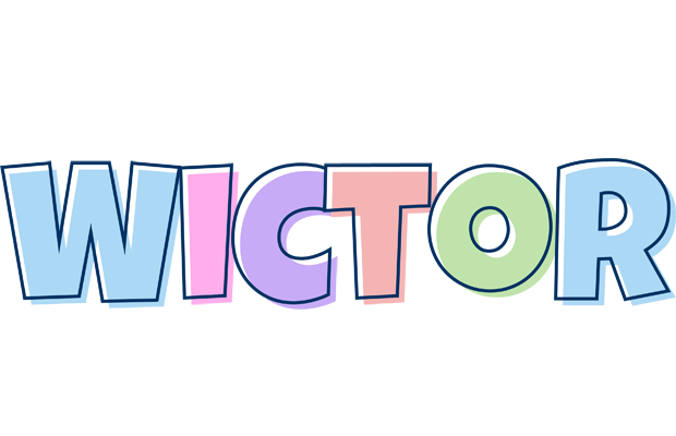 Wictor pastel logo