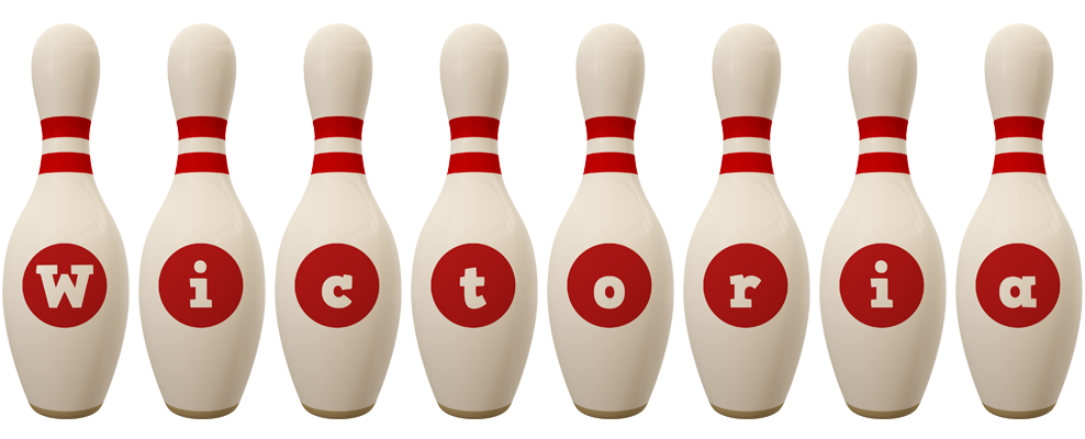 Wictoria bowling-pin logo