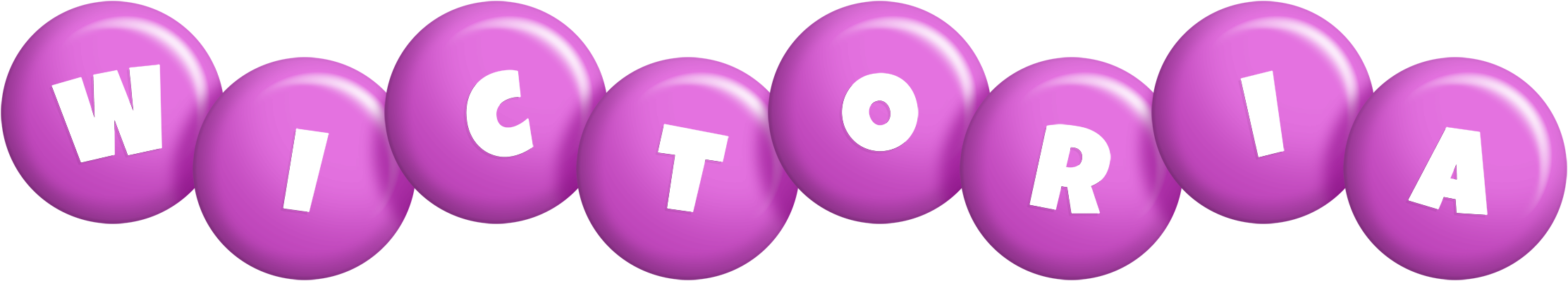 Wictoria candy-purple logo
