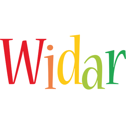 Widar birthday logo