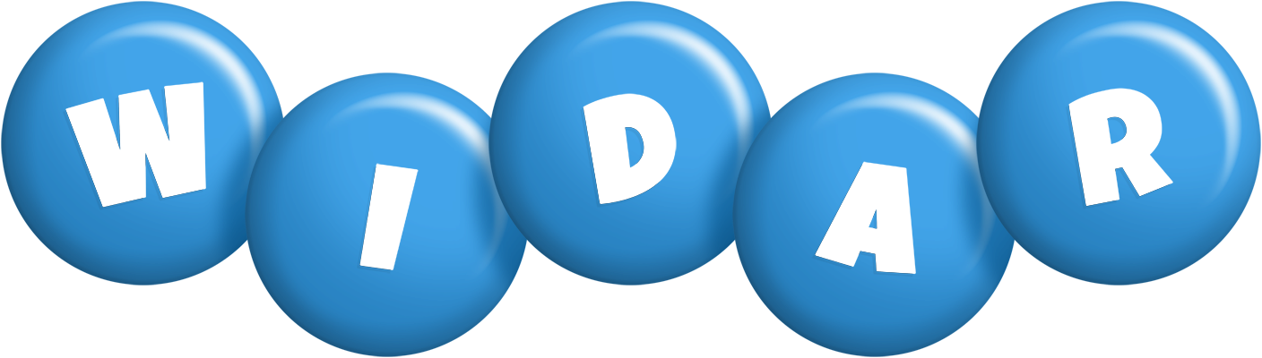 Widar candy-blue logo