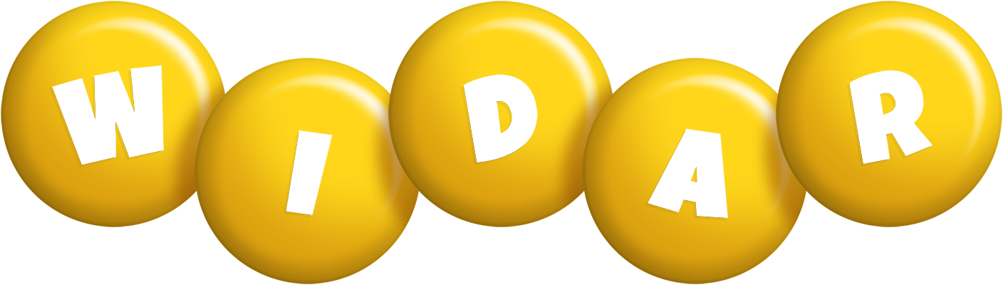 Widar candy-yellow logo