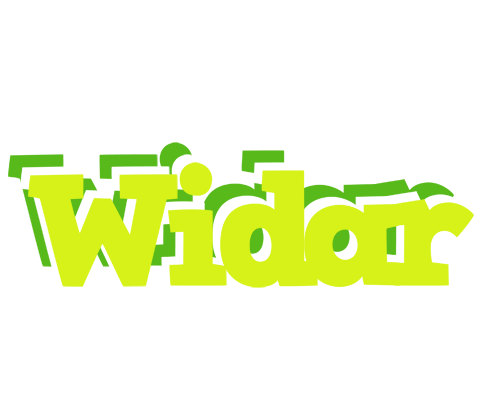 Widar citrus logo