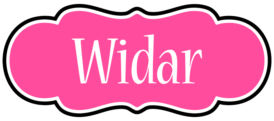 Widar invitation logo