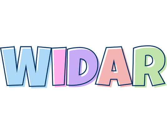 Widar pastel logo