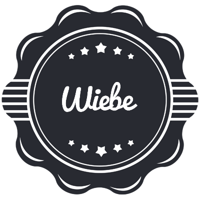 Wiebe badge logo