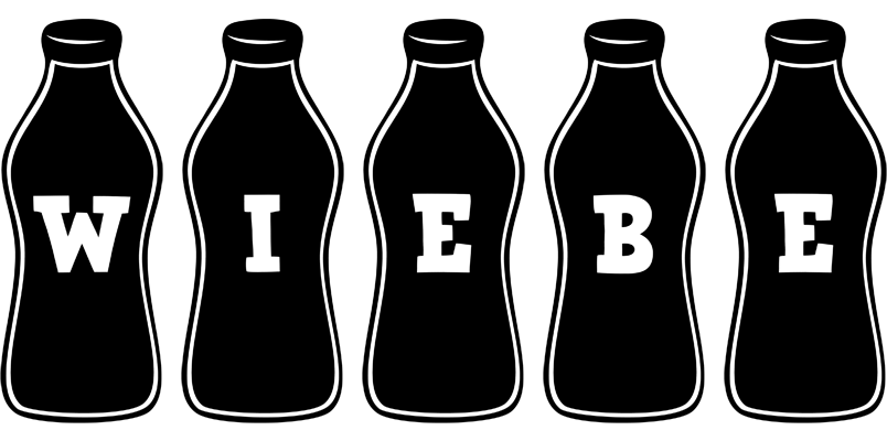 Wiebe bottle logo