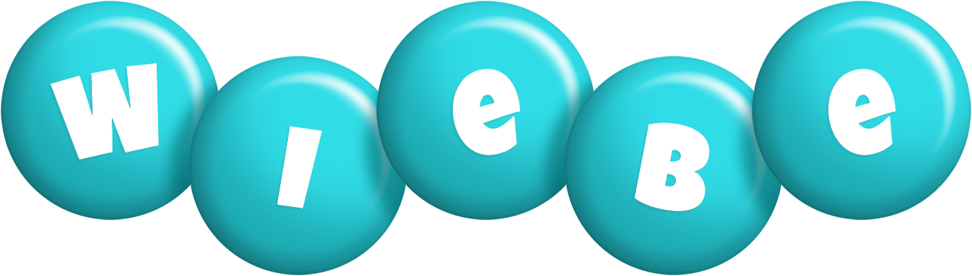 Wiebe candy-azur logo