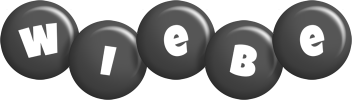 Wiebe candy-black logo