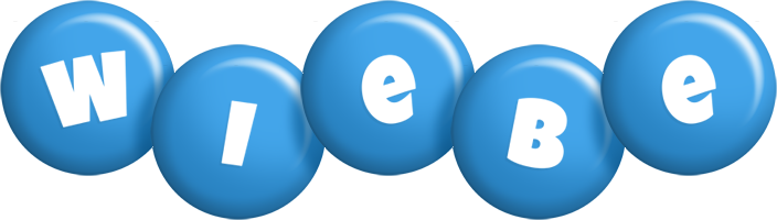 Wiebe candy-blue logo