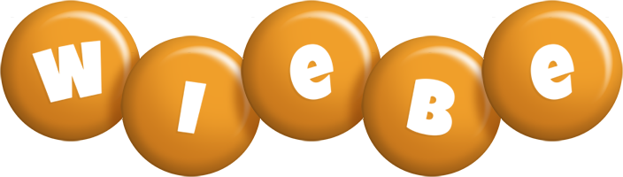 Wiebe candy-orange logo