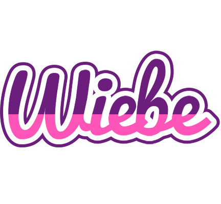 Wiebe cheerful logo