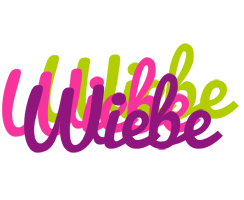 Wiebe flowers logo