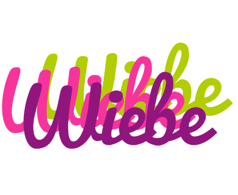 Wiebe flowers logo