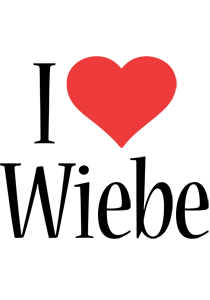 Wiebe i-love logo