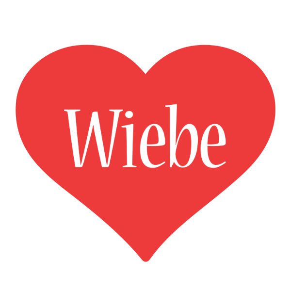 Wiebe love logo