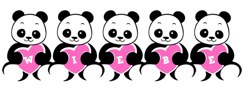 Wiebe love-panda logo