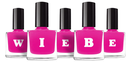 Wiebe nails logo