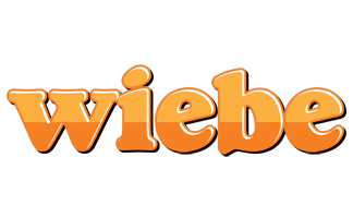 Wiebe orange logo