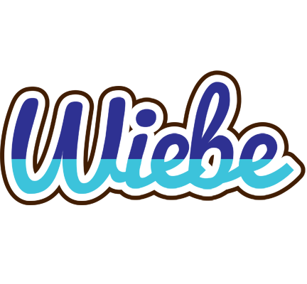 Wiebe raining logo