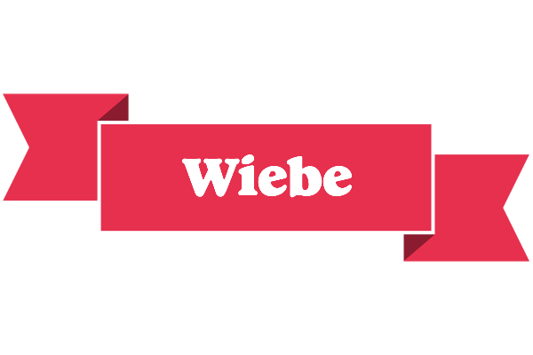 Wiebe sale logo
