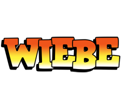 Wiebe sunset logo