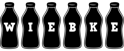 Wiebke bottle logo