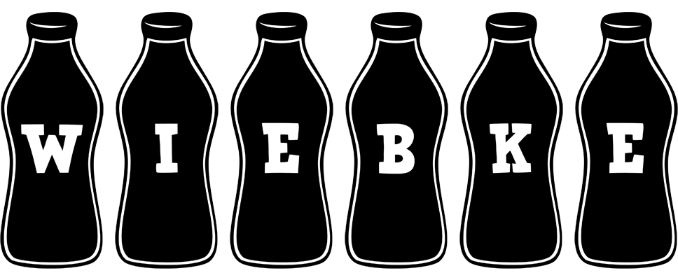 Wiebke bottle logo