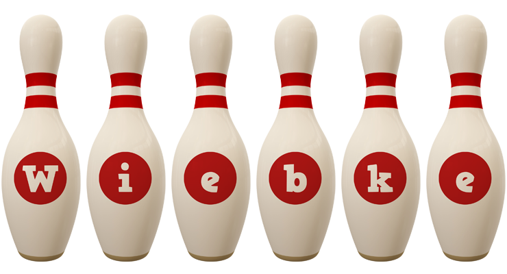 Wiebke bowling-pin logo