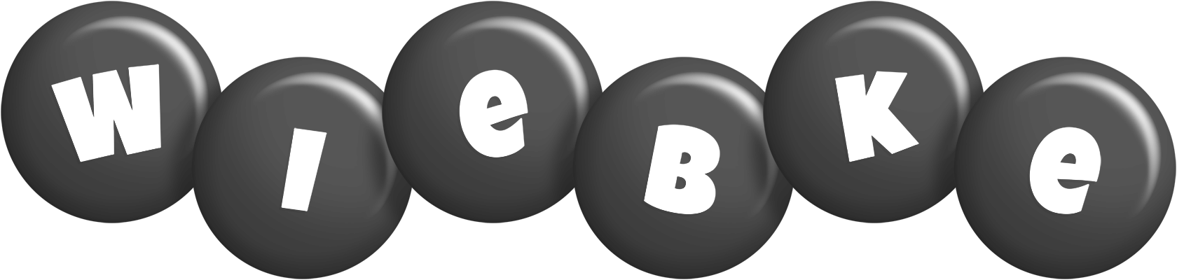 Wiebke candy-black logo