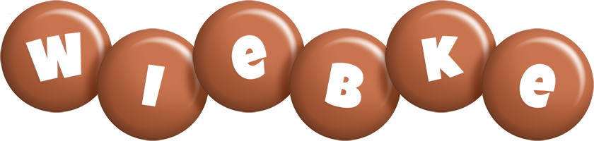 Wiebke candy-brown logo